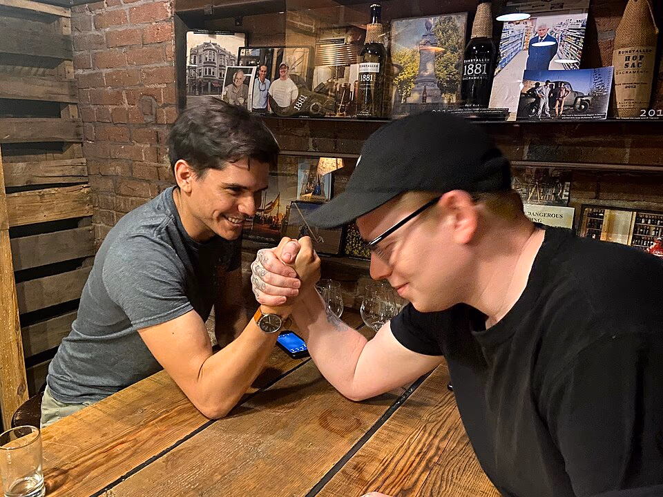 Armwrestling banner